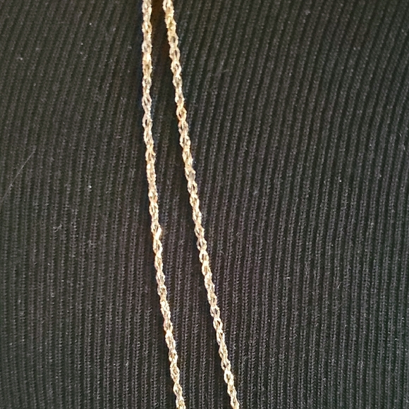 14k Gold 25 Inch Rope Chain - Picture 2 of 8